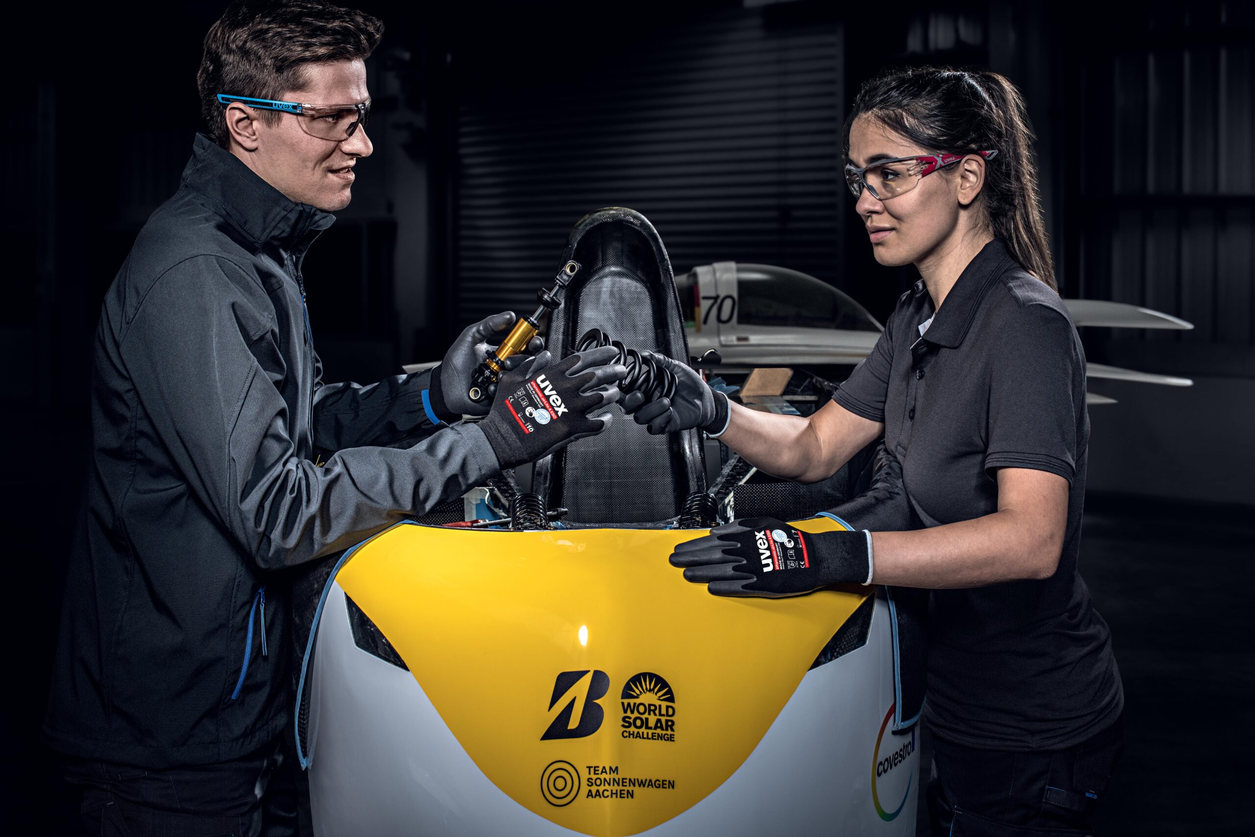 Dispositivi protezione sicurezza uvex